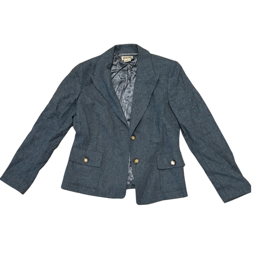 Michael Kors Blue/Gray Blazer